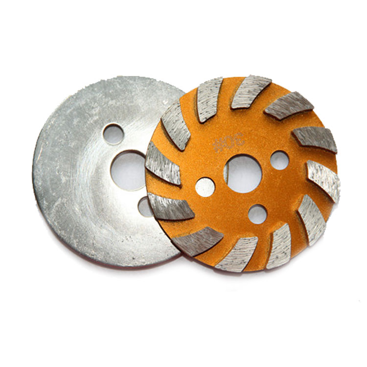 Bowl type alloy abrasive disc