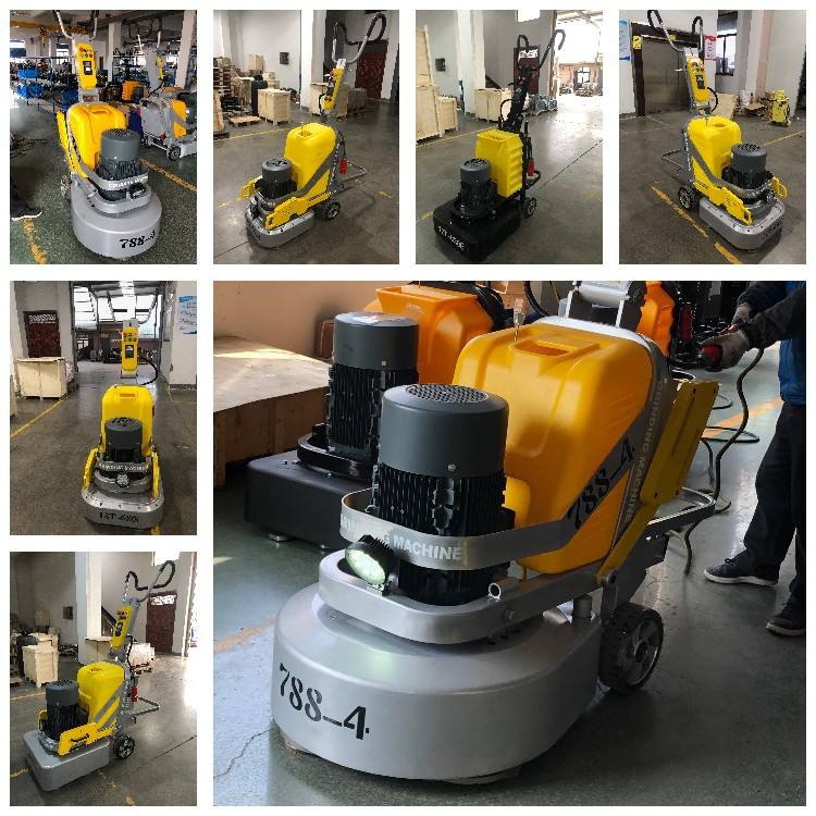 750mm Remote Control 380V 15Kw Planetary Concrete Floor Grinder Concrete Grinding Machine